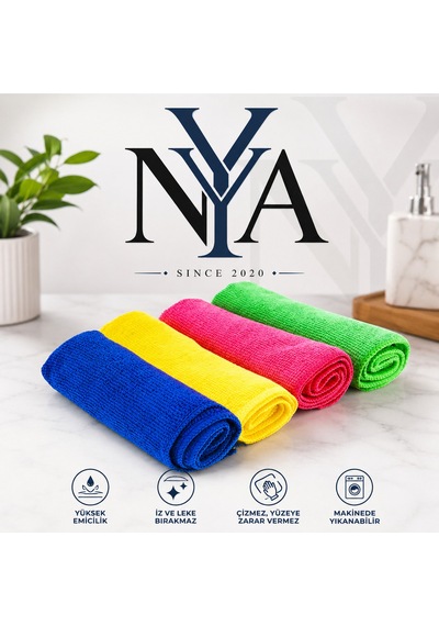Premium Mikrofiber Temizlik Bezi 4'lü Set Diğer
