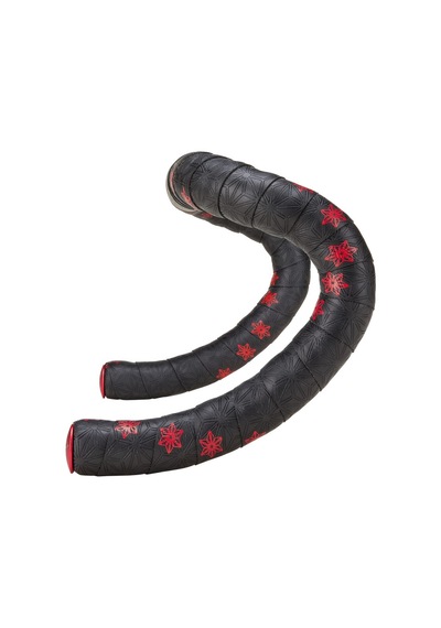 Supacaz Gidon Bantı Bt-22 Super Sticky Kush Galaxy Red Print/ano Red Gidon Tıpası Siyah