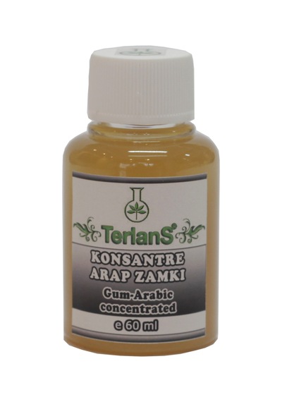 Terlans Konsantre Arap Zamkı 60 Ml Gum Arabic Concentrated