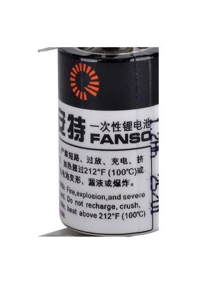 Fanso Er14250h 3.6v 1/2 Aa Size Lithium Pil Li-socl2 3 Pın Evimdeyokyok