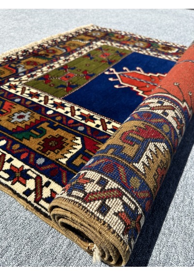 EL DOKUMA TAŞPINAR HALISI 121X203 ÇİFT KİŞİLİK SECCADE NAMAZLIK