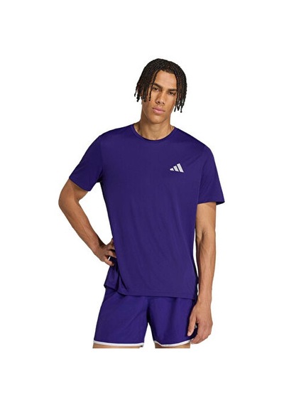 Adidas Run Ess Tee M Erkek Koşu Tişörtü Kg3186 Mor