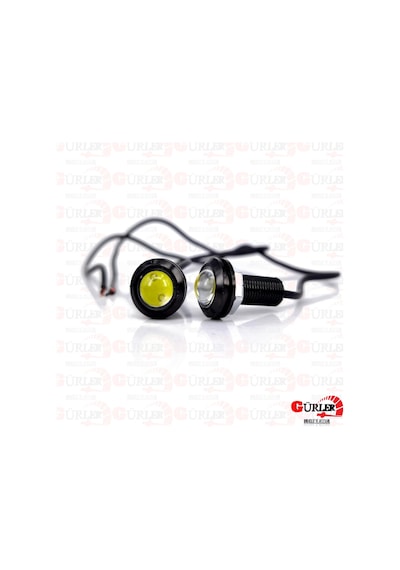 Kartal Göz Led Ayna Altı Led Lamba 2Adet Ortam Aydınlatma Beyaz 22Mm