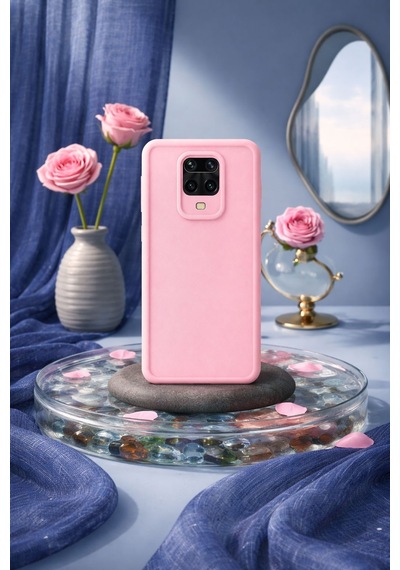 Mi Redmi Note 9s-redmi Note 9 Pro - Redmi Note 9 Pro Max Uyumlu Kamera Çıkıntılı Mat Silikon Telefon Kılıfı Resimdeki