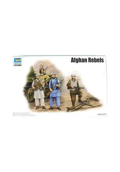 1/35 Afgan İsyancı Figürleri Maketi, Trumpeter 00436