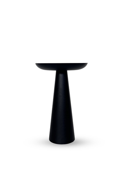 Tekli Zigon Mantar Sehpa Mushroom Masif Ahşap Modern Yan Sehpa Naturel Kayın
