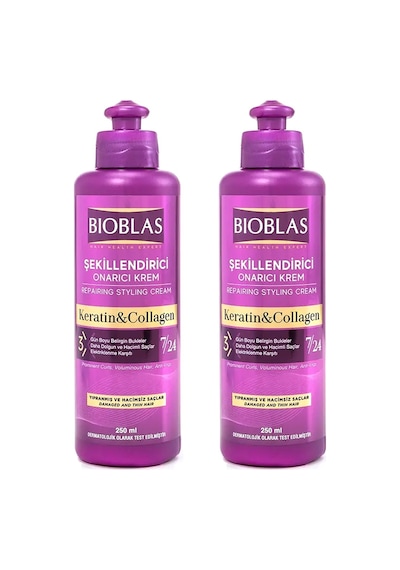 Bioblas Saç Kremi Keratin&collagen 250 Ml X 2 Adet
