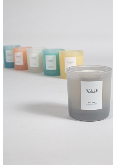 Basic Soft Soft Linen Kokulu Mum Gri 200 Gr Renkli