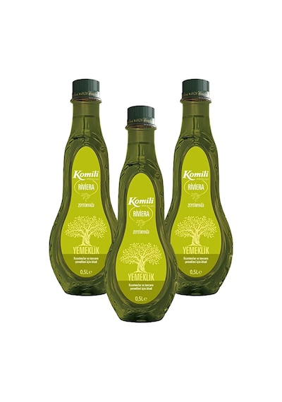 Komili Riviera Zeytinyağı 3 x 500 ML