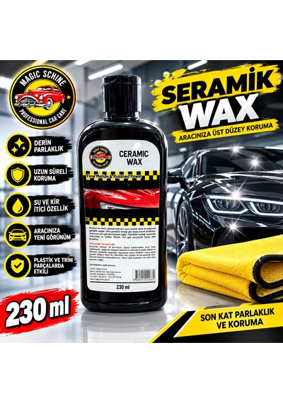 12'li Ceramic Wax 230 Ml