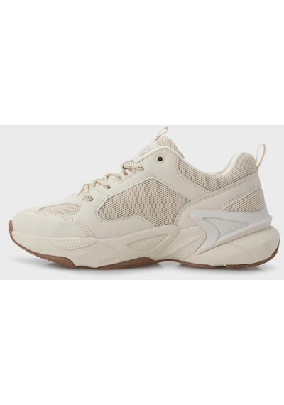 U.S. Polo Assn. Maybe Bej Kadın Günlük Sneaker 001