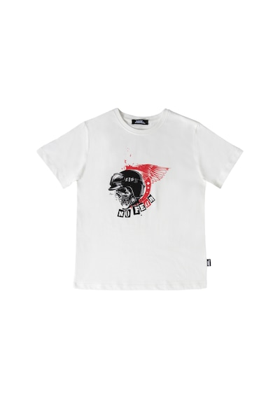 No Fear Erkek Çocuk Tshirt Nfr-b500352 Beyaz