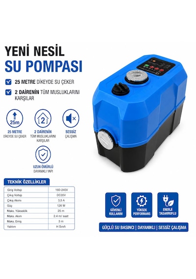 Butools Yeni Nesil Su Pompası