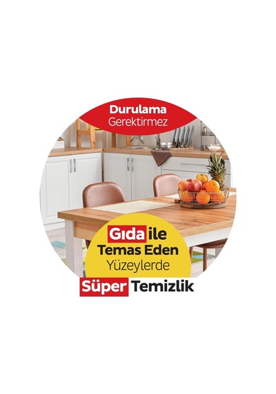 Mey İthalat Mutfak Temizlik Havlusu 50 Adet Limon