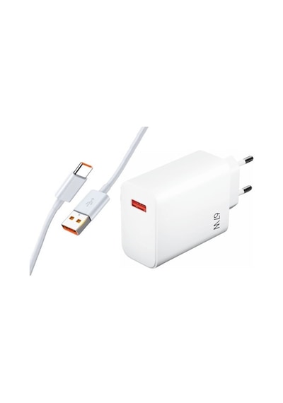 Xiaomi Uyumlu Mi 67W Turbo Hızlı Şarj Aleti Adaptör+kablo Set 67w