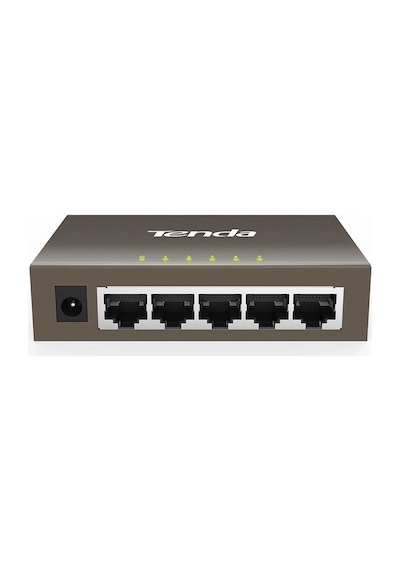 Tenda Teg1005d 5 Port 10-100-1000 Mbps Switch Metal Kasa