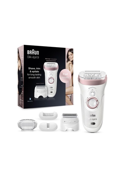 Braun Silk-Epil 9 9725 2'si 1 Arada Senso Smart Epilatör