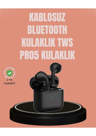 Tws Pro 5 Kulaklık - Uzun Süreli Kullanım İçin Yüksek Batarya Performansı