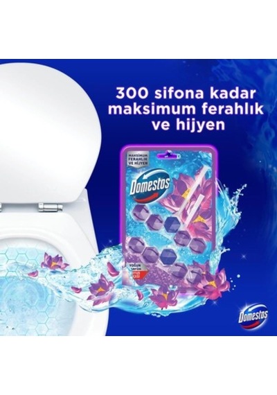 Yoğun Parfümlü Lotus Çiçeği Wc Bloğu