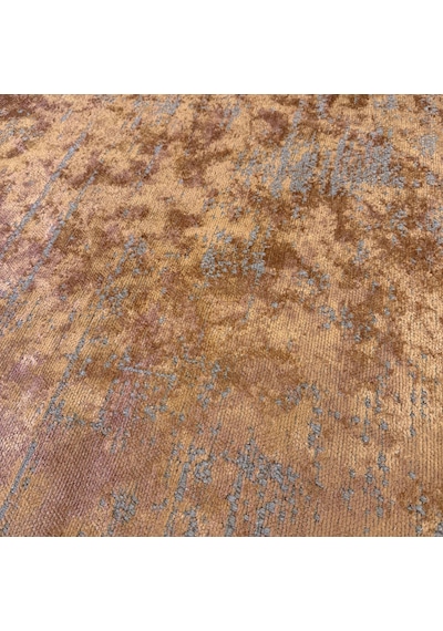 Hoom Rugs Arkaik Plz 11 Kızıl Hardal Etnik Renkli Vintage Makine Halısı Kızıl Kiremit