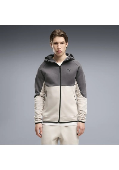 Puma Pumatech Full-zip Hoodie Krem Erkek Sweatshirt