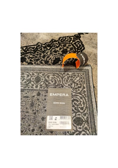 Soho Guaj 3812 Siyah-gri Halı Çok Renkli