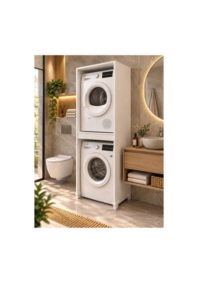 Prime Çamaşır & Kurutma Makine Dolabı Çok Amaçlı Dolap Banyo Dolabı Beyaz - 901583091 Beyaz Prime Çamaşır & Kurutma Makine Dolabı Çok Amaçlı Dolap Banyo Dolabı Beyaz - 901583091 Beyaz