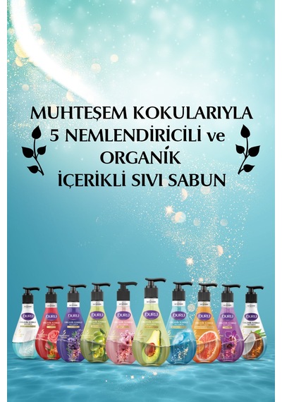 Organik Içerikli Okyanus Tazeliği Sıvı Sabun 3x500ml