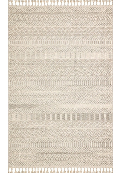 Eko Halı Soho Sh 14 Beige Hav Toz Vermez Hasır Dokuma Modern Makine Halısı Bej