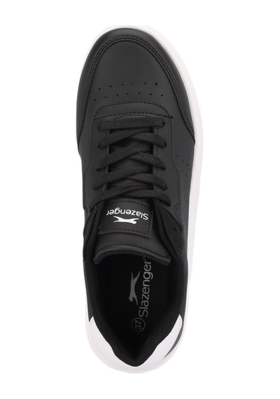 Slazenger Zekko Kadın Siyah / Beyaz Günlük Spor Ayakkabısı Siyah / Beyaz