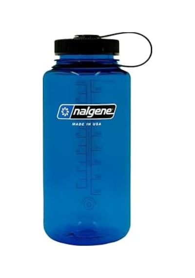 Nalgene 078701 Sustain Geniş Ağız İçecek Şişesi 1 Litre, Mavi 50 x 22