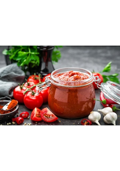 Ev Yapımı Domates ve Biber Karışık Salça 600 G