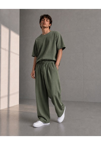 Shemard Yeşil Oysho Baggy Pantolon Yeşi L