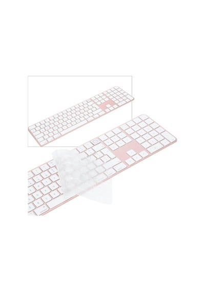 Klavye Kılıfı Magic Keyboard-3 Tr-uk A2520 Numeric İle  Silikon Kılıf 001