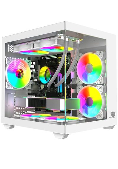 Gameline Hıper V2 3x Rgb Fanlı Usb 3.0 Gaming Bilgisayar Kasası Beyaz