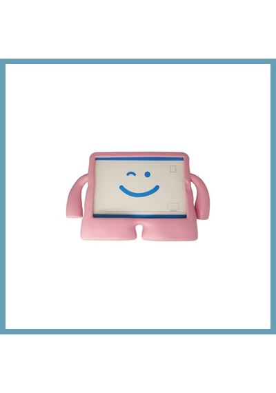 Bezos İpad Pro 13 2024 Karakter Tablet Silikon - Açık Pembe Mbt06
