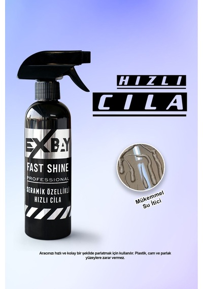 Exbay Seramik Özellikli Hızlı Cila Fast Shine 400 Ml