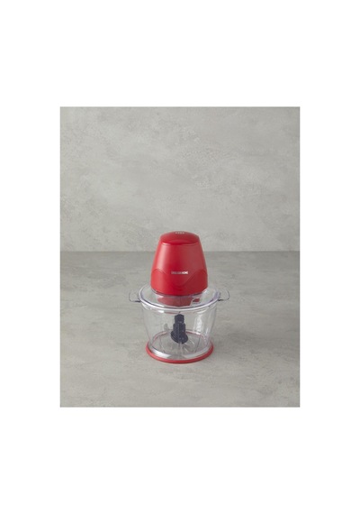 Plastik Doğrayıcı Rondo 500 W Kırmızı Renk Eng Lish Home