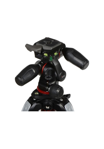 Manfrotto Kiti Alüminyum 3 Yollu Başlı 3 Bölümlü Tripod, Profesyo