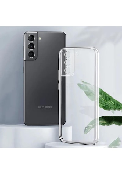 Samsung S20 FE Uyumlu Kamera Korumalı Soket 3D Şeffaf Kılıf