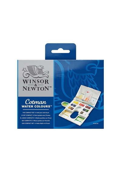 Winsor & Newton Cotman 14 Renk Tablet Suluboya