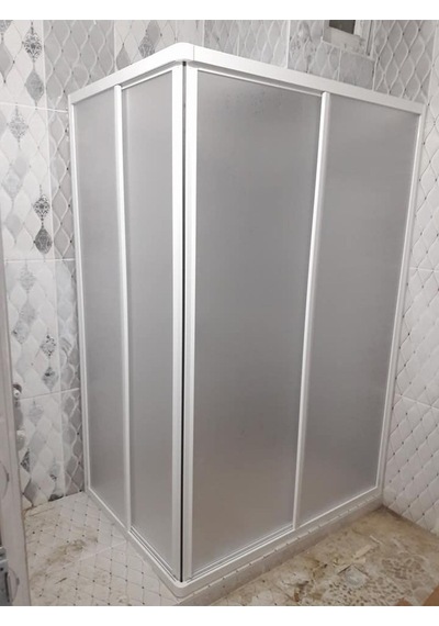 Nokta Duşakabin 130 x 70 Teknesiz Mika Duşakabin Nd405 Şeffaf