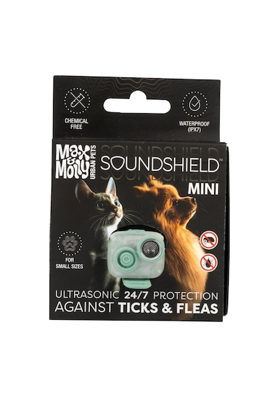 Max & Molly Soundshield Mını Ultrasonik Pire Ve Kene Kovucu Tasma - Jade