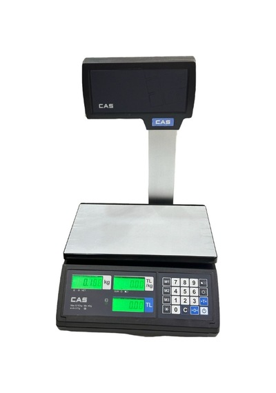 Cas Er Jr Set Üstü Terazi 30 Kg Boyunlu Fiyat Hesaplamalı
