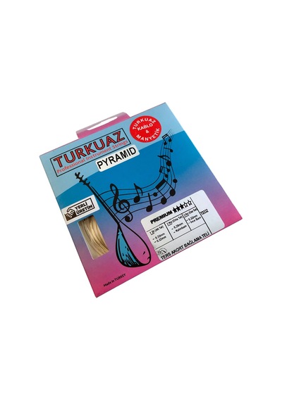Turkuaz TD332 Ters Akort Pyramid Bağlama Teli Takım