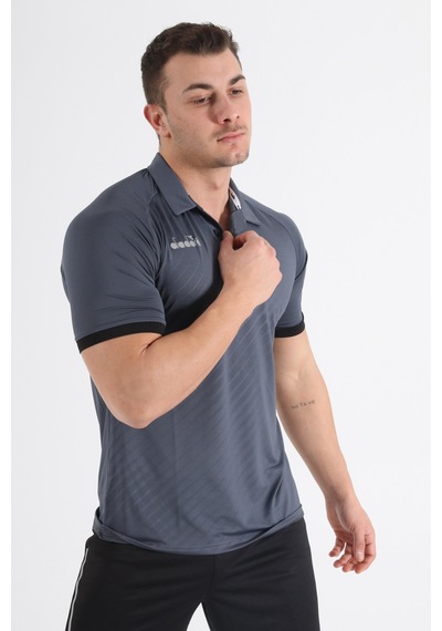 Diadora Elite Kamp T-Shirt Antrasit Gri