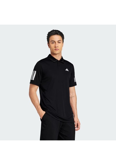 Adidas Club Tennis 3 Stripes Polo Erkek Tişört C-adıjg0985e50a00 SIYAH