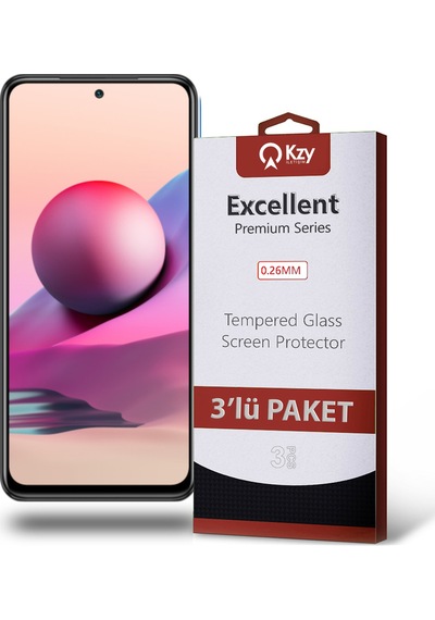 Xiaomi Redmi Note 11 SE ile Uyumlu Kırılmaz Cam Ekran Koruyucu Ekonomik 3'lü Paket