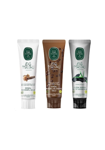 Eyüp Sabri Tuncer Bambu + Kakao + Karanfil Diş Macunu 3 x 90 ML