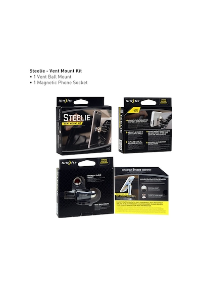 Nite Ize Steelie Vent Mount Kit Mıknatıslı Telefon Tutucu